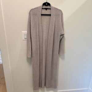 James Perse Light Gray Women's Cashmere Cardigan